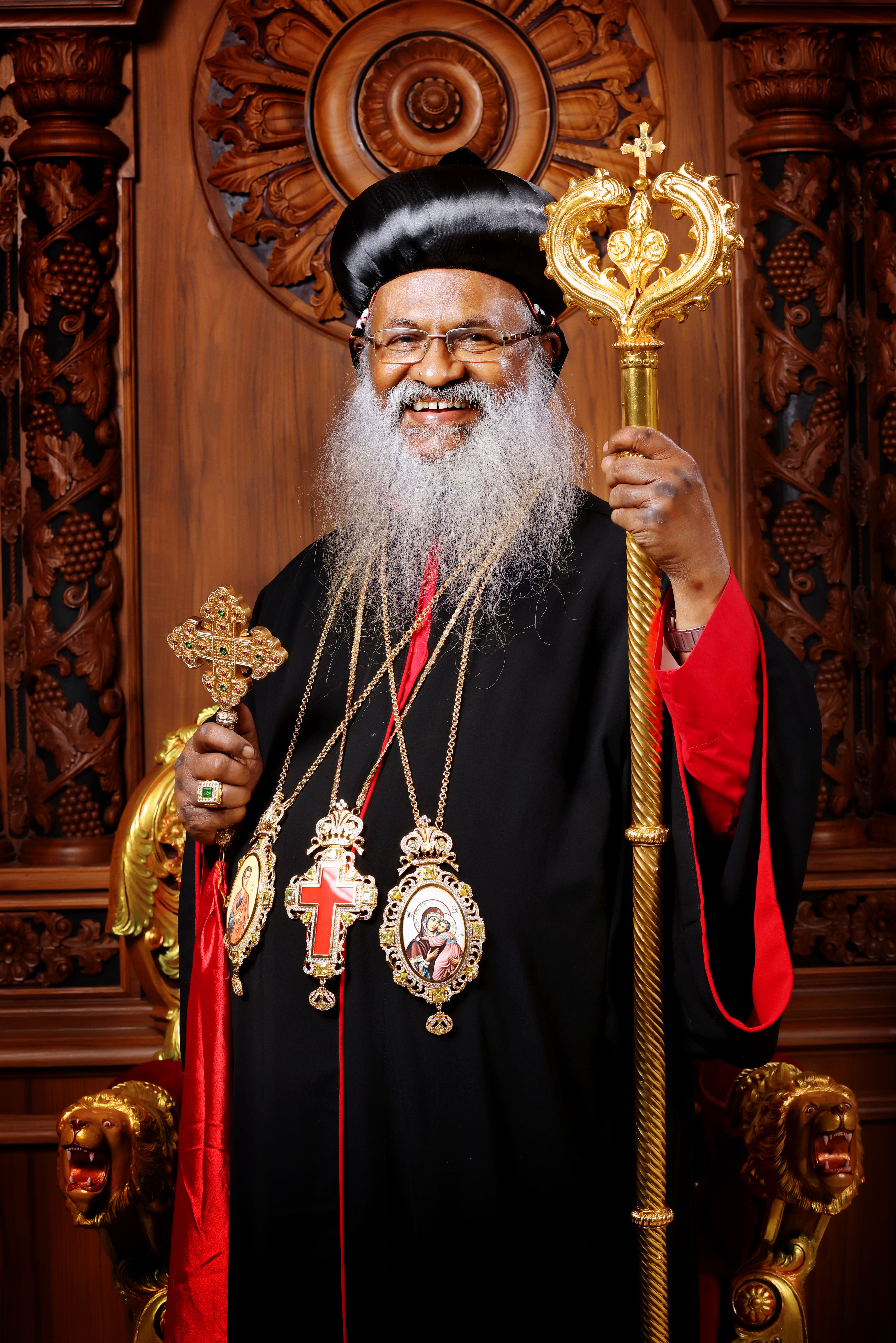 Official portrait of H.H. Moran Mor Baselios Marthoma Mathews III